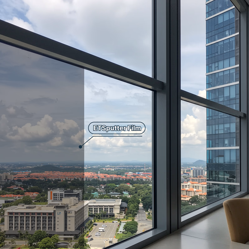 Professional window film installation in Kuala Lumpur - Premium quality ceramic and sputter films for residential and commercial properties